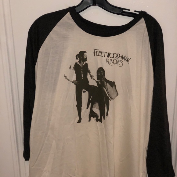fleetwood mac baseball tee